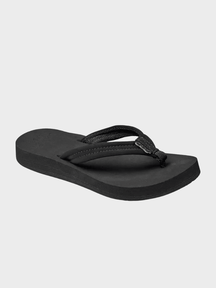 Reef Cushion Breeze Klipklapper - Dame - Black/Black - Gumpel & Co
