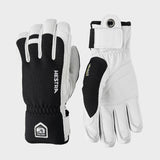 Army Leather Trigger 5 fingre Skihandsker - Unisex - Black