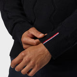 Corbyr Half Zip Strik - Herre - Black