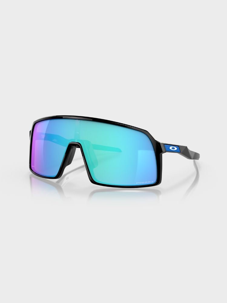 Sutro Solbriller - Polished Black / Prizm Sapphire - Gumpel & Co