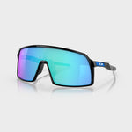 Sutro Solbriller - Polished Black / Prizm Sapphire - Gumpel & Co