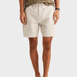 Morris Fenix Seersucker Shorts - Khaki