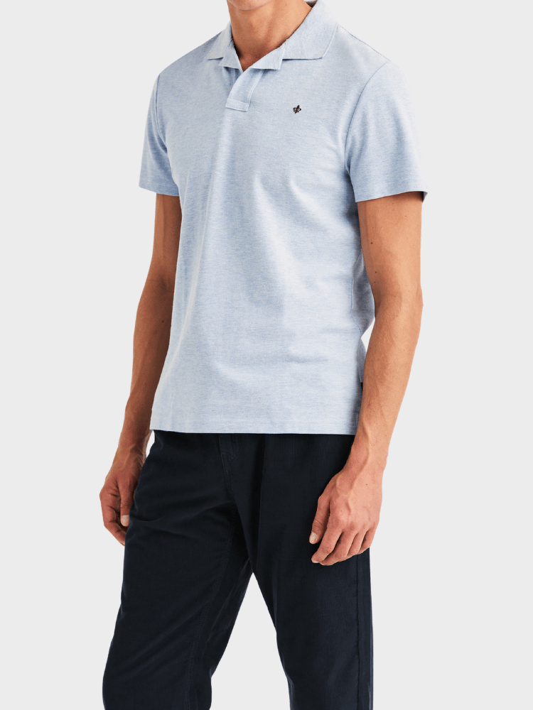 Morris Dylan Piqué Shirt - Blue