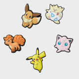 Crocs 5 Pack Jibbits - Pokemon