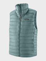 Down Sweater Dunvest - Herre - Blue Sage (blå)