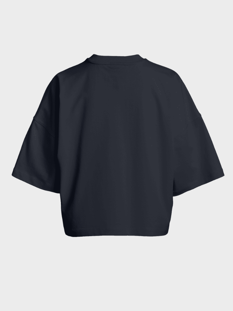 Rozanne T-Shirt - Dame - Blue Navy - Gumpel & Co