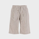 BLUE SPORTSWEAR Lisamarie linen Bermudas - Dame - Chalk-melange