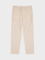 Chuck regular hørbukser - Herre - Light feather gray