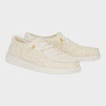 Hey Dude Wendy Crochet Lace - Dame - White Gold