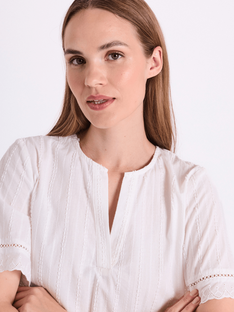 Freequent Ane Bluse - Dame - STAR OFF-WHITE