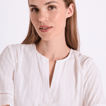 Freequent Ane Bluse - Dame - STAR OFF-WHITE