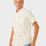 Skelly Breach S/S Skjorter - Herre - Off White - Gumpel & Co