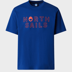 NORTH SAILS T-shirt med grafisk print - Herre - Electric Blue