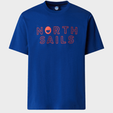 NORTH SAILS T-shirt med grafisk print - Herre - Electric Blue