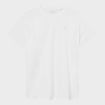 Badge T shirt - Herre - Bright White - Gumpel & Co