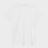 Badge T shirt - Herre - Bright White - Gumpel & Co