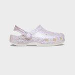 CROCS Classic Fantasy Glitter Clog Crocs - Børn - White