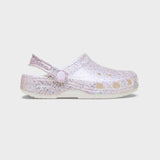 CROCS Classic Fantasy Glitter Clog Crocs - Børn - White