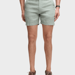 SUPERDRY Merchant Linen Shorts - Herre - Bay Green