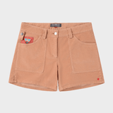 W 5 Inch Concord Dyed Shorts - Dame - Apricot - Gumpel & Co