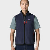 Retro Pile Vest - Herre - New Navy