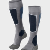 SK6 Pro Herre Skisokker - Grå - Gumpel & Co