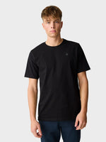 Badge core T shirt - Herre - Black Jet