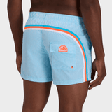 Sundek Juicy Stripe Short Length Badebukser - Herre - Lunar