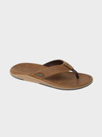 Leather Offshore Klipklapper - Herre - Bronze/Brown