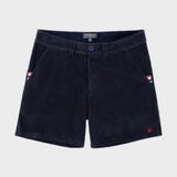 6 Inch Comfy Cord Shorts - Herre - Faded Navy