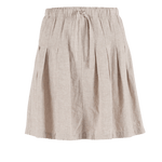 BLUE SPORTSWEAR Anemone linen Skirt - Dame - Chalk-melange
