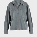 BLUE SPORTSWEAR Jannie "vintage" Shirt - Dame - Silver Pine