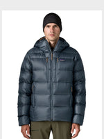 Fitz Roy Down Hoodie - Herre - Summit Blue