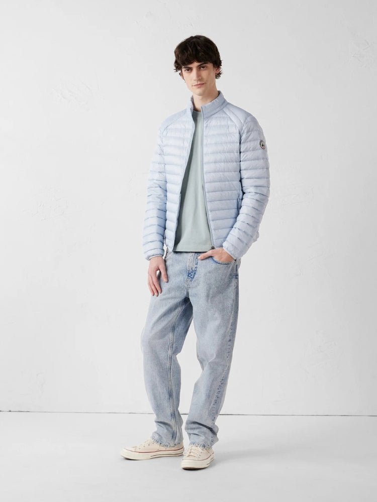 Mat Let Dunjakke - Herre - Marine Ash - Gumpel & Co