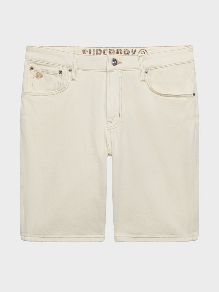 SUPERDRY Vintage Straight Shorts - Herre - Natural