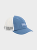 Blaze Foldable Solid Trucker Cap - Unisex - Blue