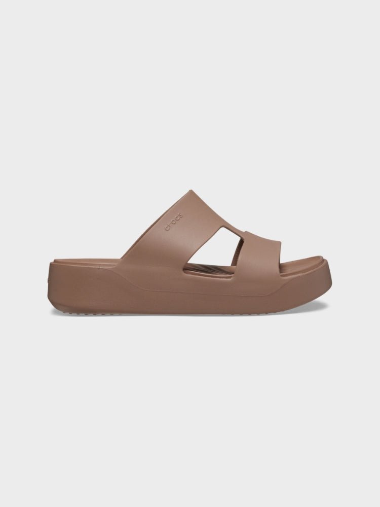 CROCS Getaway Platform H-Strap Crocs - Voksen - Latte
