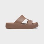 CROCS Getaway Platform H-Strap Crocs - Voksen - Latte