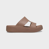 CROCS Getaway Platform H-Strap Crocs - Voksen - Latte