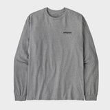 Long Sleeved P 6 Logo Responsibili Tshirt - Herre - Grå