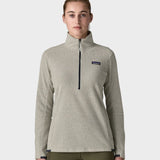 R1 Air Zip Neck - Dame - Birch White