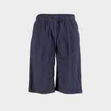 BLUE SPORTSWEAR Lisamarie linen Bermudas - Dame - Dusty Navy