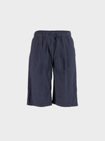 Lisamarie linen Bermudas - Dame - Dusty Navy