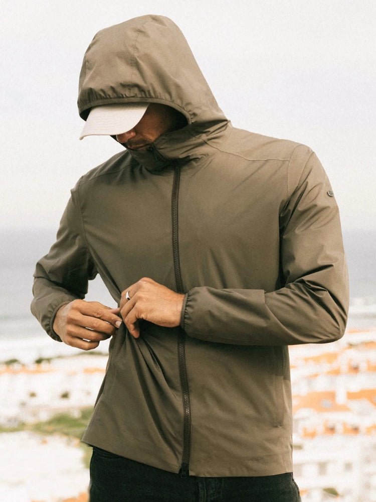 Scandinavian Edition Hood II Vindjakke - Herre - Cedar