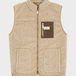 Heroes Wool Fleece Vest - Herre - Natural - Gumpel & Co
