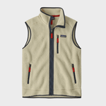 Patagonia Retro Pile Vest - Herre - Pelican w/Smolder Blue
