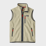 Patagonia Retro Pile Vest - Herre - Pelican w/Smolder Blue