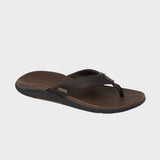 Leather Offshore Klipklapper - Herre - Dark Brown