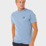 Wettie Passage Icon T shirt - Herre - Faded Denim - Gumpel & Co