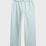 SUPERDRY Cotton Stripe Elastic Bukser - Dame - Peppermint Chalk Stripe
